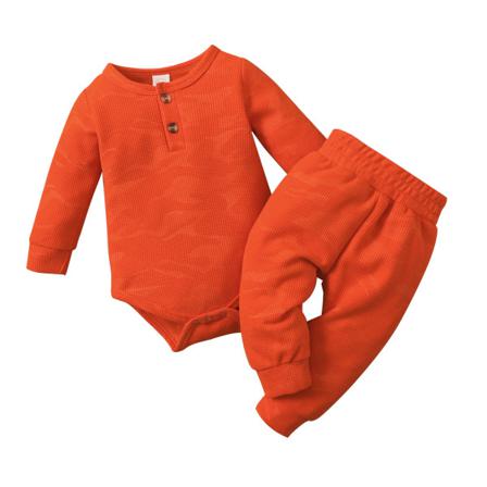 Spädbarn Baby Flickor Pojkar Casual Tvådelad Set Printed