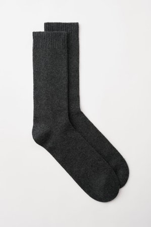 Soft Goat - Cashmere Socks - Cashmere socks baby - 39-41 - Charcoal