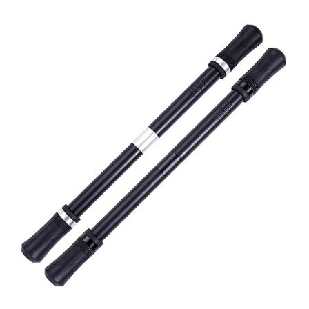 2 stk. Pen Spinning Spinner Pen Gaming Pen Gaming Spinning Pens Flying Spinning Pen Finger Rotating Pen (Sort)