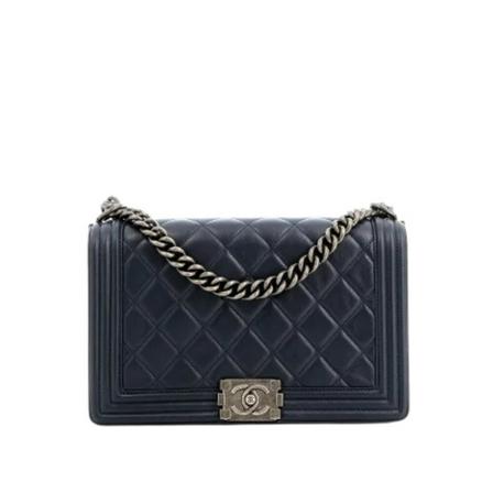 Chanel Vintage Pre-owned Shoulder Tass , Zwart , Dames , Maat: ONE Size Vintage Tassen
