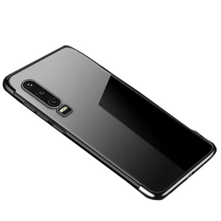 Elegant silikondeksel (FLOVEME) - Huawei P30 Svart