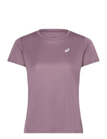 Core Ss Top Sport T-shirts & Tops Short-sleeved Purple Asics