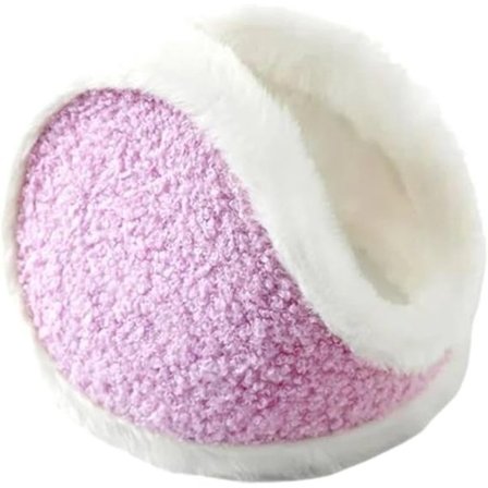 Ørevarmere - Vindtætte og varme ørevarmere - Ekstra tykke ørevarmere - Vigtigt udstyr til udendørs brug om vinteren (Lilla)