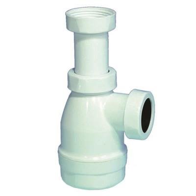 Purus 8075400 Pungvattenlås G32x40 mm, sidoutlopp, Inomhusavlopp