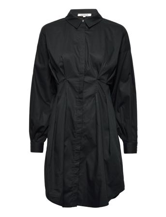 Sreilja Dress Gots Dresses Shirt Dresses Svart Soft Rebels*Betinget Tilbud