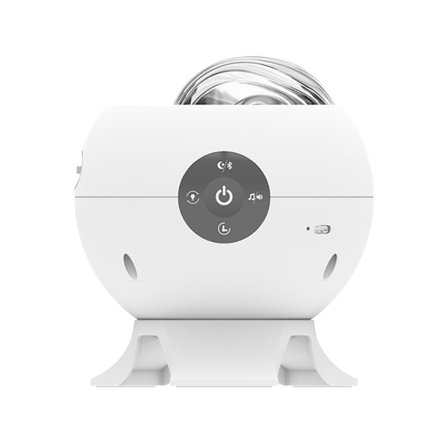 Genopladelig Stjerneprojektor Lampe L03-001LM - Skab en Romantisk Atmosfære med 5 Projektionsmønstre