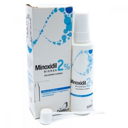Minoxidil Biorga Soluzione Cutanea 60ml 2%