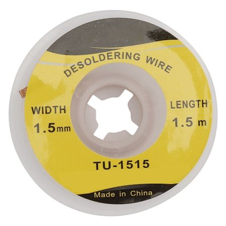 1,5 m 1,5 mm BGA loddetråd afvævning fletning ledning PCB lodde fjerner