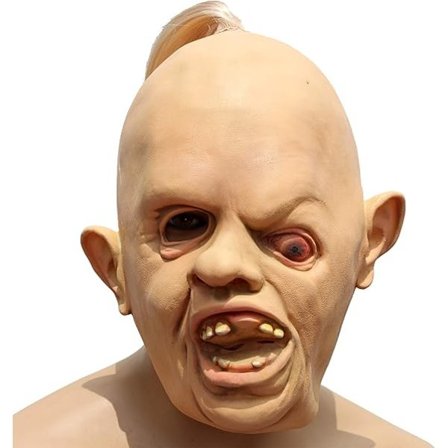 Sloth Latex Mask Deluxe Goonies Halloween Maskeraddräkt 1980-tal 80-tal