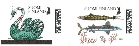 Finland - Lykkesymboler - Postfrisk sæt 2v