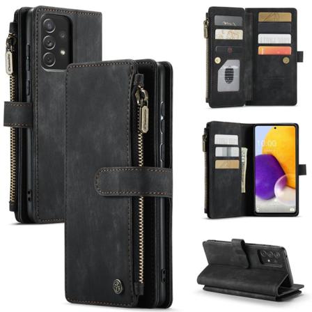 Caseme Samsung A13 4g Caseme Big Wallet Plånboksfodral - Svart Svart