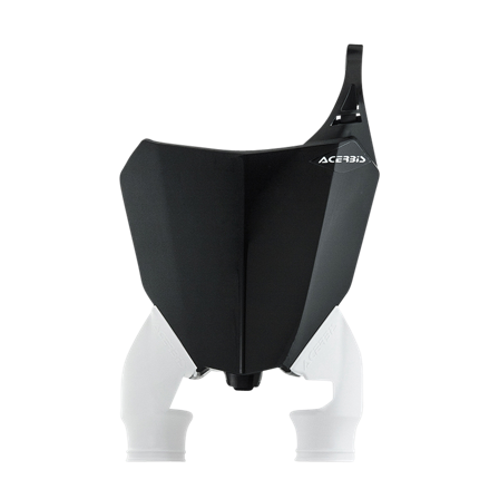 Tablica pod Numer Acerbis Raptor Czarno-Biała - Honda CRF 450R WE 2019-2020