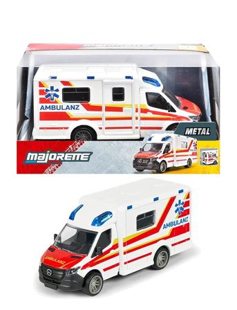 Swedish Mercedes-Benz Sprinter Ambulance Patterned Majorette