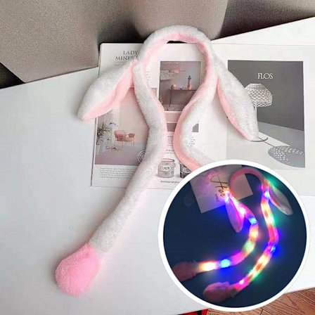 Bunny Ears Plys legetøj Hårbøjle Hovedbeklædning