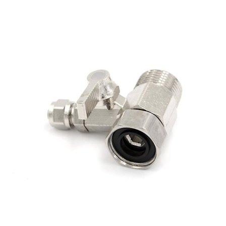 Adapter for vannfilter, 1/2 tomme til 1/4 tomme kuleventil, kran, sikker, SHYTMV {DB} One Size