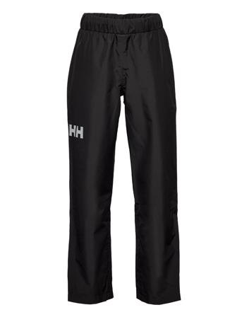 Jr Juell Rain Pant Outerwear Rainwear Bottoms Musta Helly Hansen