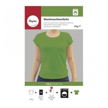 Tygfärg för tvättmaskin - Linden Green