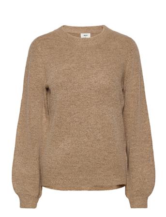 Objeve Nonsia L/S Knit Pullover Beige Object