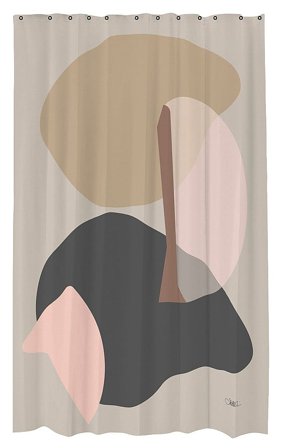 Mette Ditmer GALLERY Badeforhæng Sand 150 x 200 cm, Tøj & Bolig, Badeværelsestilbehør, Badeforhæng