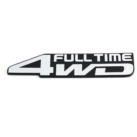 4wd Full Time Emblem Till Fordon 17 X 3,5cm Silver