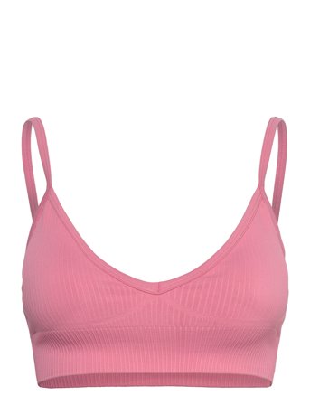 aim ́n | Ribbed Seamless Deep Cut Bra | L