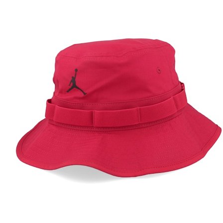 Jordan - Rouge bucket Chapeau - Jordan Apex Jumpman Gym Red/Black Bucket @ Hatstore