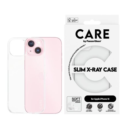 PanzerGlass CARE CASE FASHION X-RAY IPHONE 15 TRANSPARENT ACCS