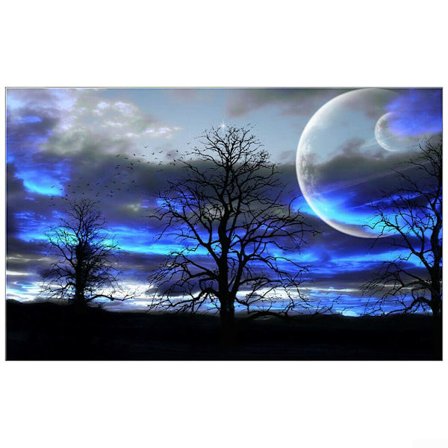 Full Diamond DIY 5D Diamond Painting Broderi Korsstygnsats Konst Hantverk