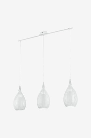 EGLO - Pendel Razoni 3-Light - Hvit - Takpendler - Fra Homeroom