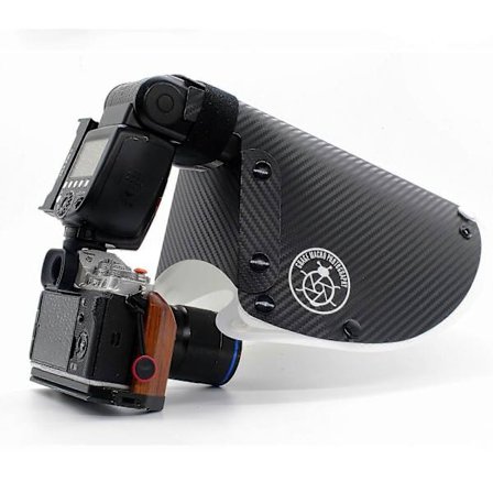 Makro Diffuser Reflektor Blødt Lys Skjold Kompatibel med Canon 100 Sony 90 Nikon 105 Linse NY-Perfek_xx