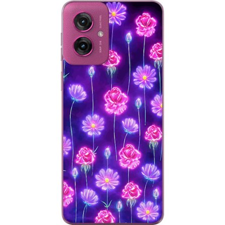 Yhteensopiva Puhelinkuori Motorola Moto G55 Bloom Reverie Electric Petals
