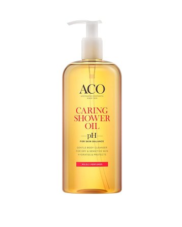 ACO Caring Shower Oil 400 ml, Skincare, Kropspleje, Bodyshampoo