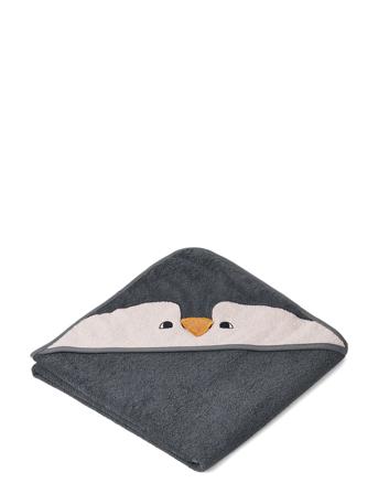 Augusta Hooded Towel Home Bath Time Towels & Cloths Towels Grå Liewood