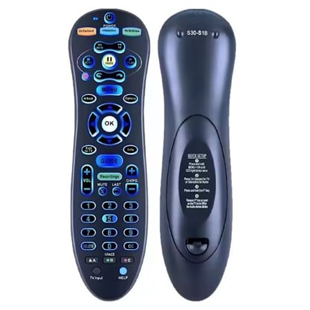 Fjärrkontroll Ersättning för S30-S1B För U-Verse Set Top Box LCD-TV Infraröd