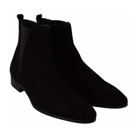 Dolce & Gabbana, Ankle Boots Czarny, Mężczyzna, Rozmiar: 44 EU