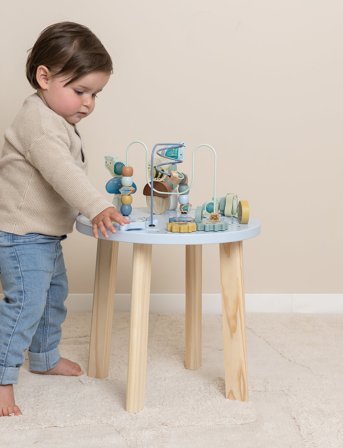 Little Dutch Little Dutch Activity Table Forest Friends Fsc - Blue - ONE SIZE