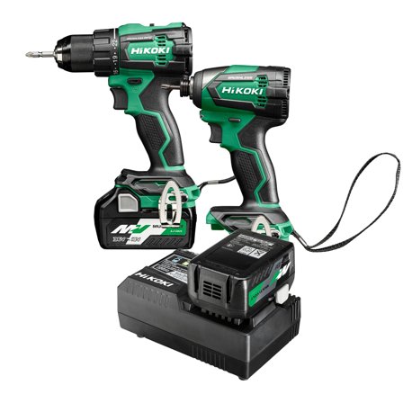 HiKOKI KC18DE Verktygspaket med 2,5 Ah batteri och laddare, Maskiner & elverktyg