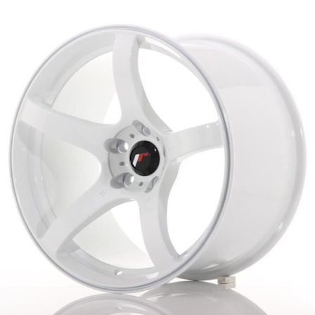 Jante Alu 18" Japan Racing JR32 18x10,5 ET22 5x114,3 Hvid