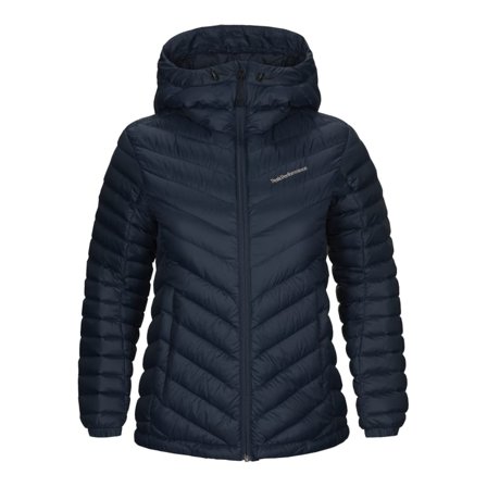 Peak Performance Women's Frost Down Hood Jacket Women middle-layer down jackets Blue XS