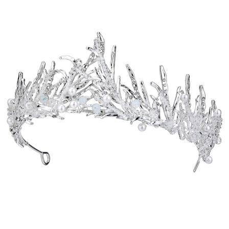 Iskristallkronprinsesstiaror, Kristallbrudbröllopshårhuvudband