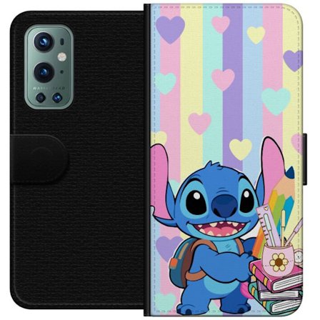 Yhteensopiva Lompakkokotelo OnePlus 9 Pro BMW M4 neonlime-driftityyli graffitilla ja kaupunkikaturata-tunnelmalla