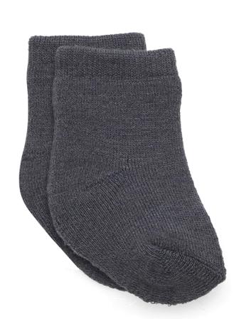 Nbmwaksi Wool Terry Sock Xxii Grey Name It