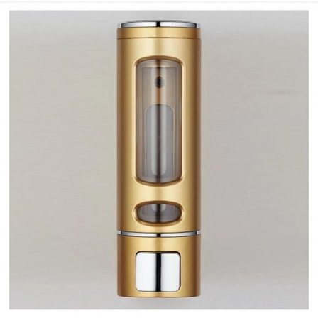 Gull såpedispenser enkel såpedispenser 400ML, veggmontert dusjsåpe di