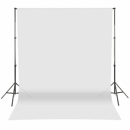 Fotostudio Bakgrunn Grønn Hvit Svart Skjerm Chromakey 1.6m Bred Bakgrunn(1.6x3m,hvit)