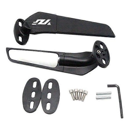 /NN/yhteensopiva Yamaha YZFR1 R3 R6 R6S R15 R25 R125 V2 V3 360 pyörivän tuulisiiven taustapeilin kanssa