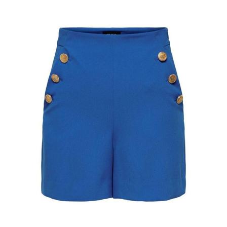 Only Long Korte Broek , Blauw , Dames , Maat: M