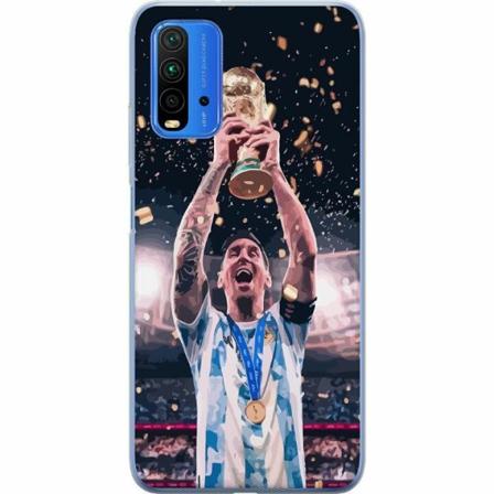 Xiaomi Redmi Note 9 4g Skal / Mobilskal - Messi