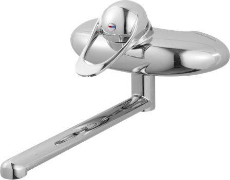 FM Mattsson 8134-1250 Köksblandare ettgrepp, utan diskmaskinavst., Badrum