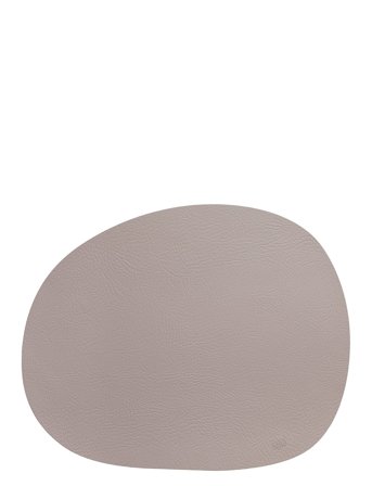 Raw Buffalo - Dækkeserviet 95% Genbrugslæder Dusty Rose 1 Stk 41X33,5 Cm Beige Aida