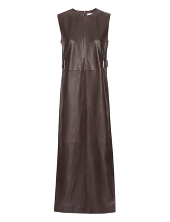 Leather Vest Brown REMAIN Birger Christensen